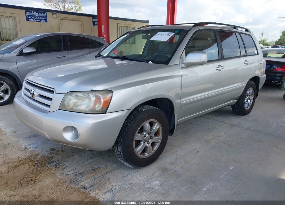 2004 TOYOTA HIGHLANDER V6 VIN: JTEDP21A940033502