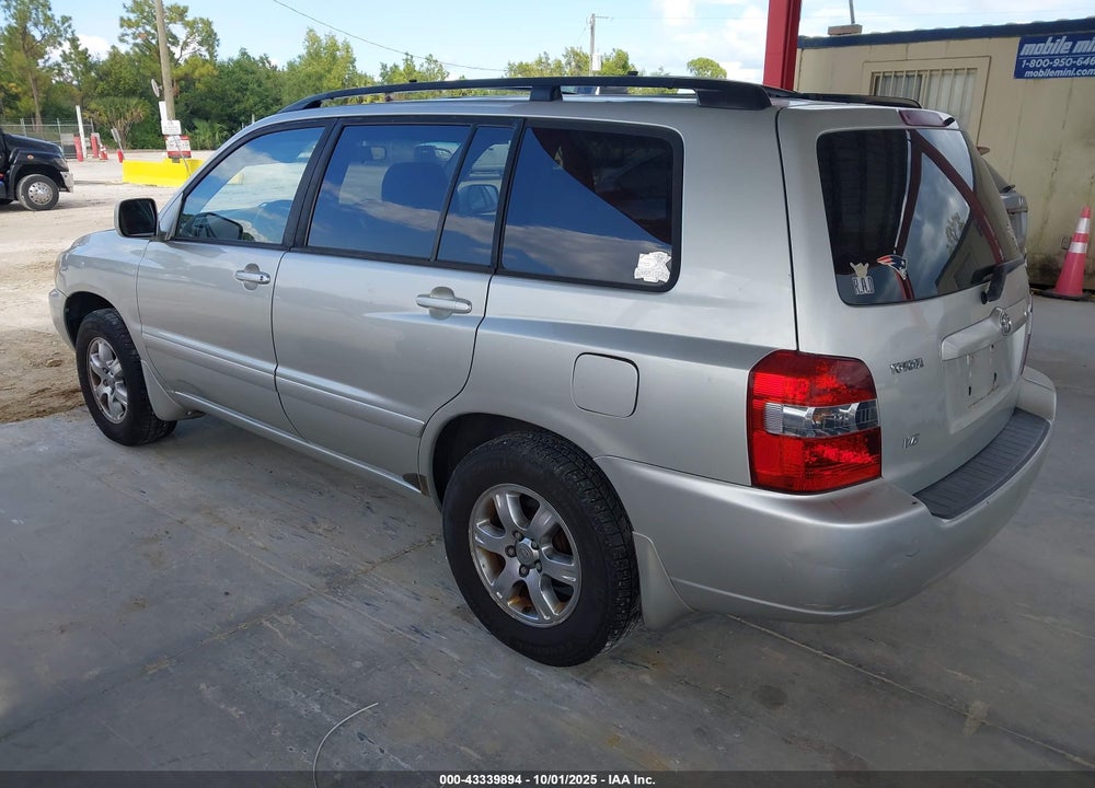 2004 TOYOTA HIGHLANDER V6 VIN: JTEDP21A940033502