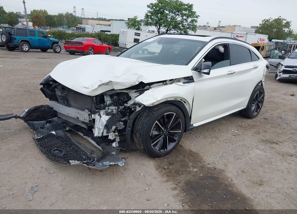 2022 INFINITI QX55 LUXE AWD VIN: 3PCAJ5J33NF101839