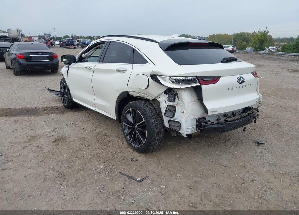 2022 INFINITI QX55 LUXE AWD VIN: 3PCAJ5J33NF101839