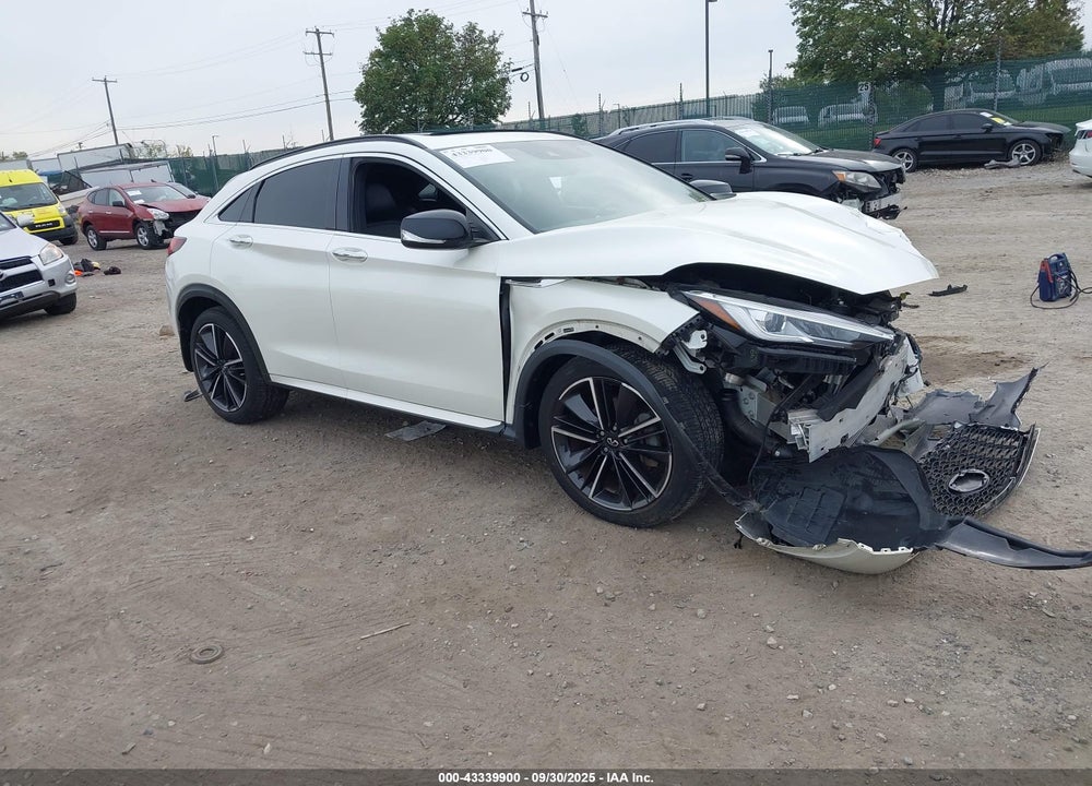 2022 INFINITI QX55 LUXE AWD VIN: 3PCAJ5J33NF101839