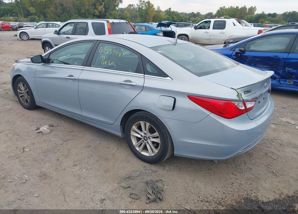 2013 HYUNDAI SONATA GLS VIN: 5NPEB4AC6DH675568