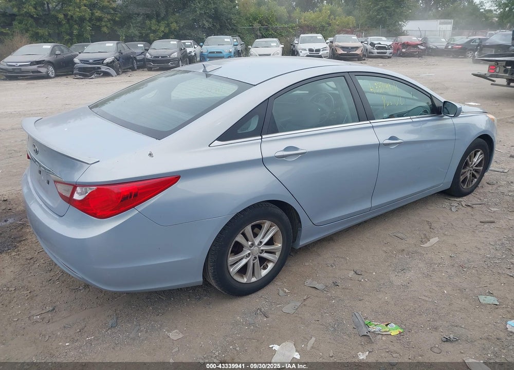 2013 HYUNDAI SONATA GLS VIN: 5NPEB4AC6DH675568