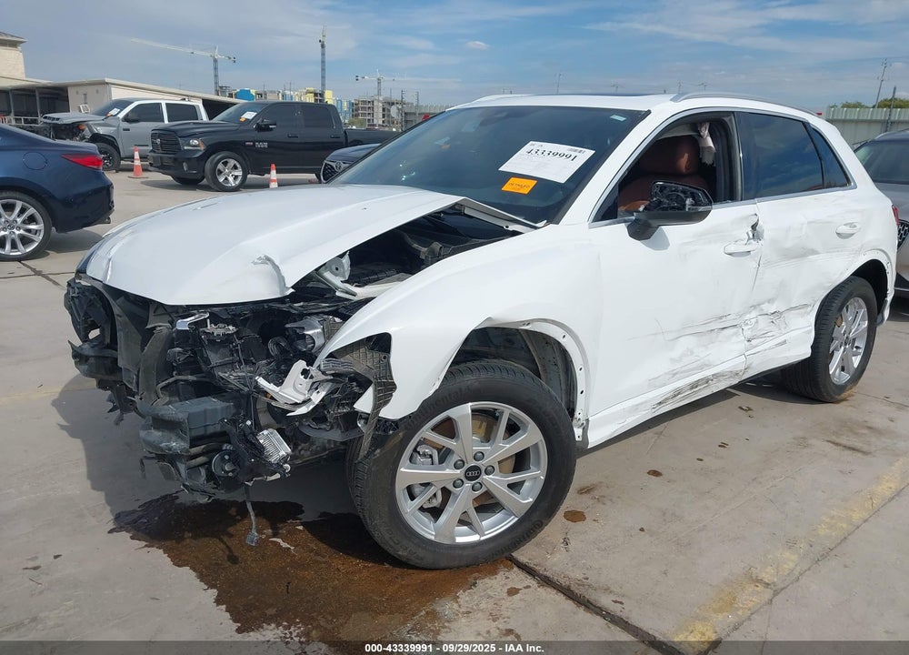 2024 AUDI Q3 PREMIUM 40 TFSI QUATTRO TIPTRONIC VIN: WA1AUCF37R1091376