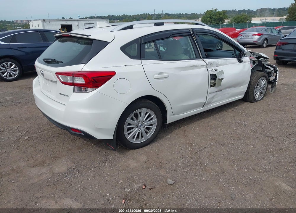 2018 SUBARU IMPREZA VIN: 4S3GTAB67J3705018