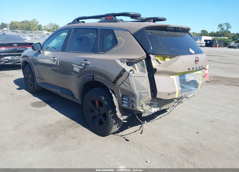 2025 NISSAN ROGUE VIN: 5N1BT3BB4SC781778