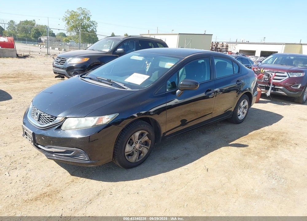 2015 HONDA CIVIC LX VIN: 2HGFB2F53FH522940