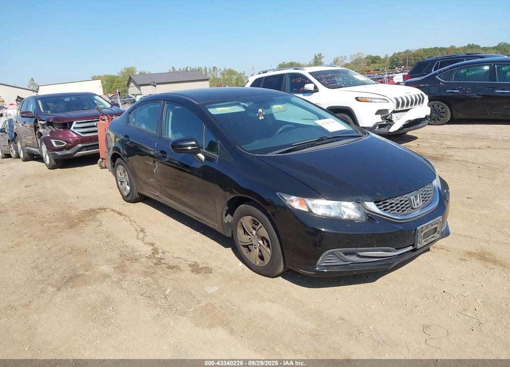 2015 HONDA CIVIC LX VIN: 2HGFB2F53FH522940