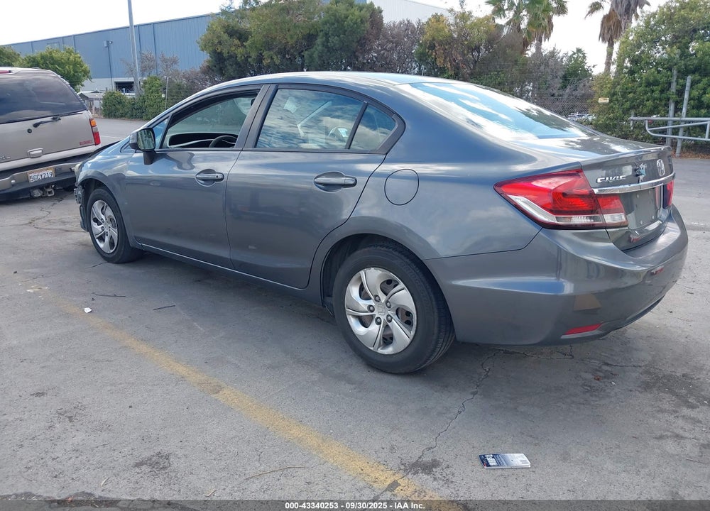 2013 HONDA CIVIC VIN: 19XFB2F54DE233363