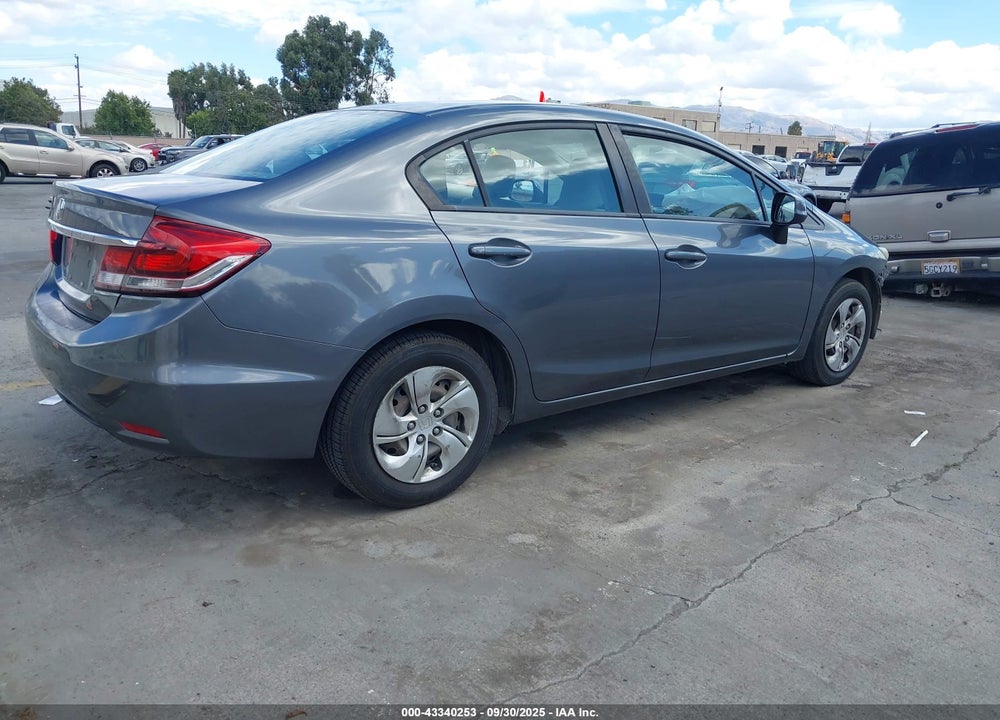 2013 HONDA CIVIC VIN: 19XFB2F54DE233363