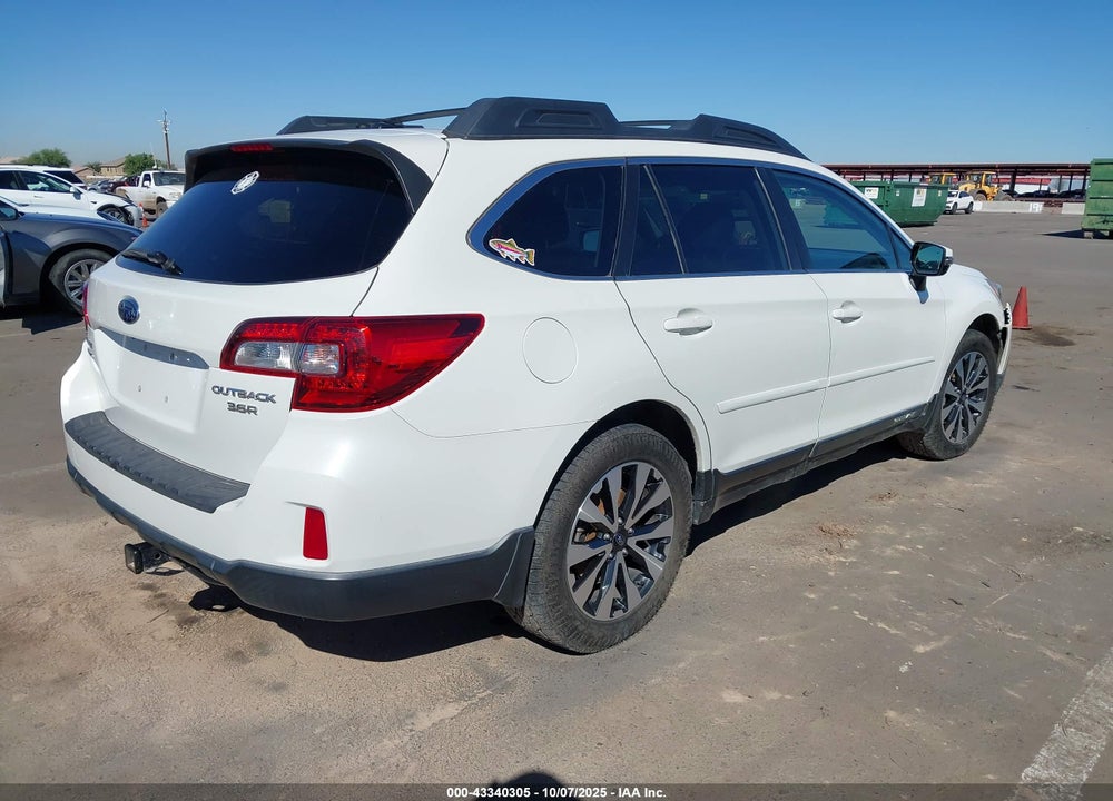 2015 SUBARU OUTBACK VIN: 4S4BSENC0F3359418