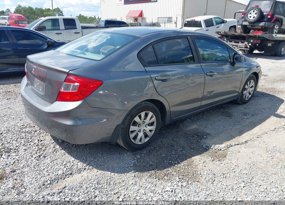 2012 HONDA CIVIC VIN: 19XFB2F58CE091033