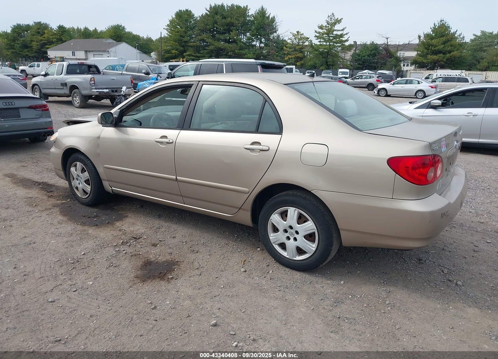 2005 TOYOTA COROLLA LE VIN: 2T1BR32E55C363786