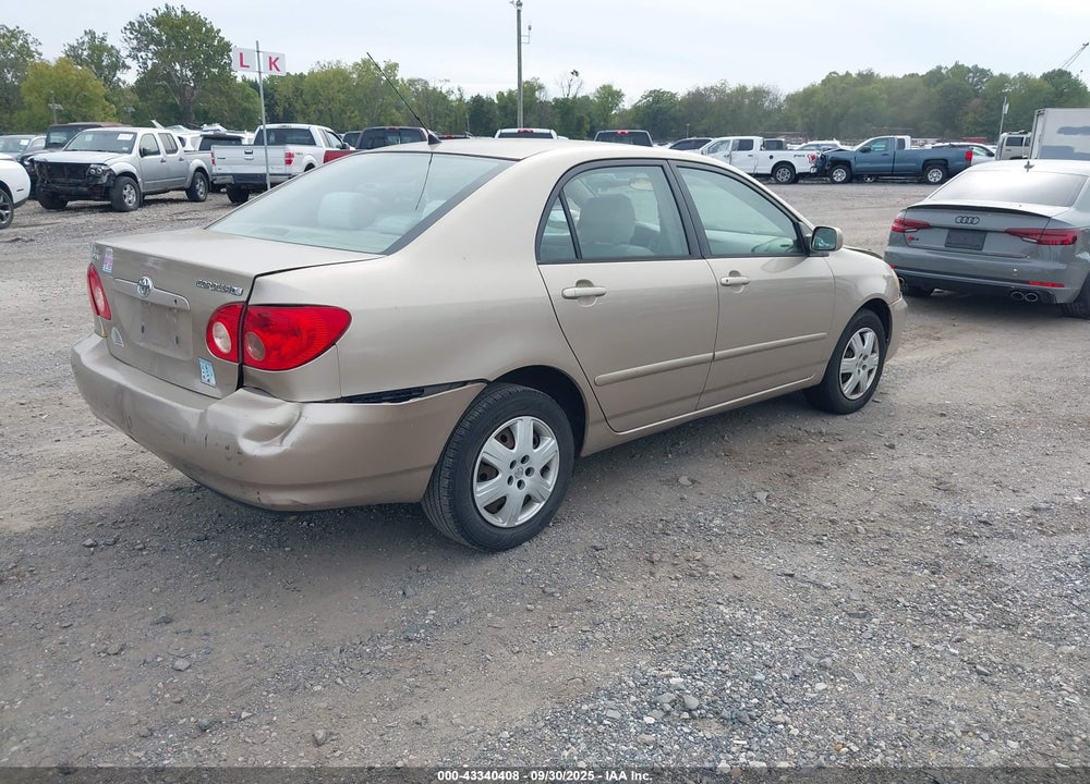 2005 TOYOTA COROLLA LE VIN: 2T1BR32E55C363786