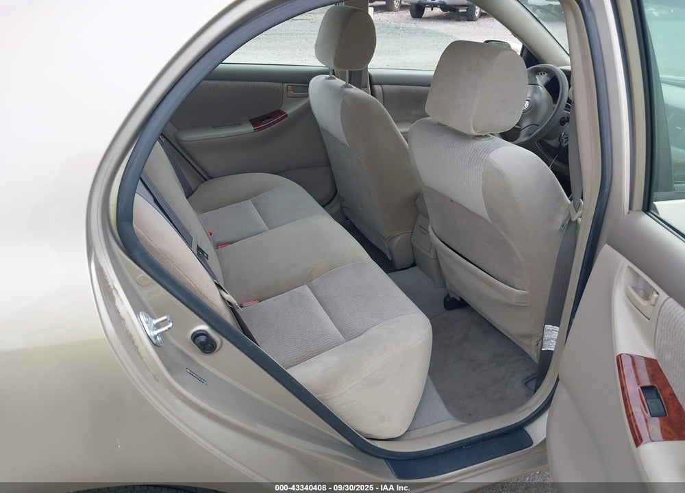 2005 TOYOTA COROLLA LE VIN: 2T1BR32E55C363786