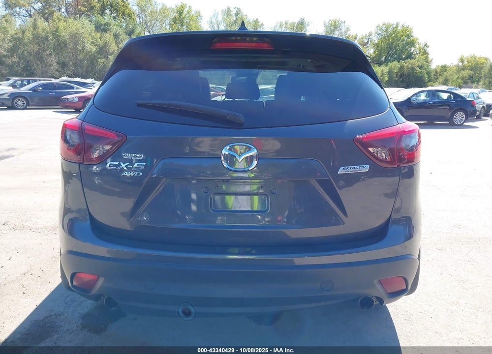 2016 MAZDA CX-5 GRAND TOURING VIN: JM3KE4DY6G0810204