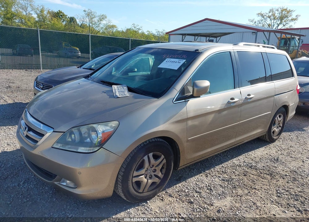 2006 HONDA ODYSSEY TOURING VIN: 5FNRL38886B006584