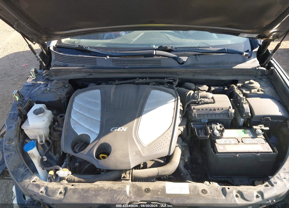 2013 HYUNDAI AZERA VIN: KMHFH4JG8DA255125