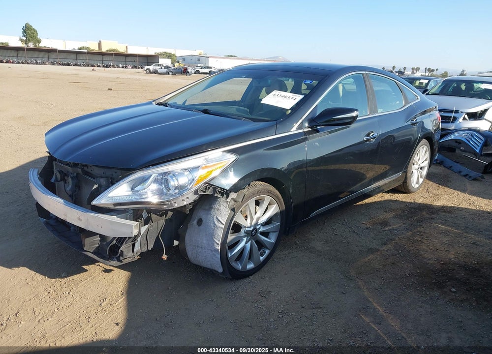 2013 HYUNDAI AZERA VIN: KMHFH4JG8DA255125