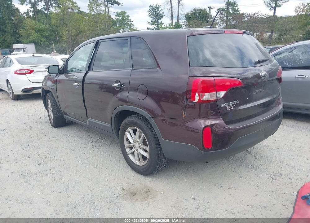 2015 KIA SORENTO VIN: 5XYKT3A66FG594004