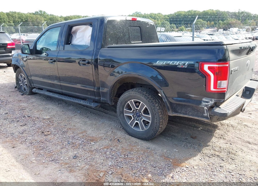 2017 FORD F-150 XLT VIN: 1FTEW1EF5HFA65121