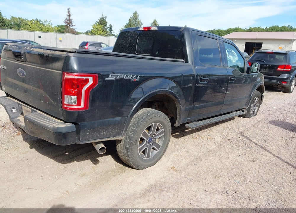 2017 FORD F-150 XLT VIN: 1FTEW1EF5HFA65121