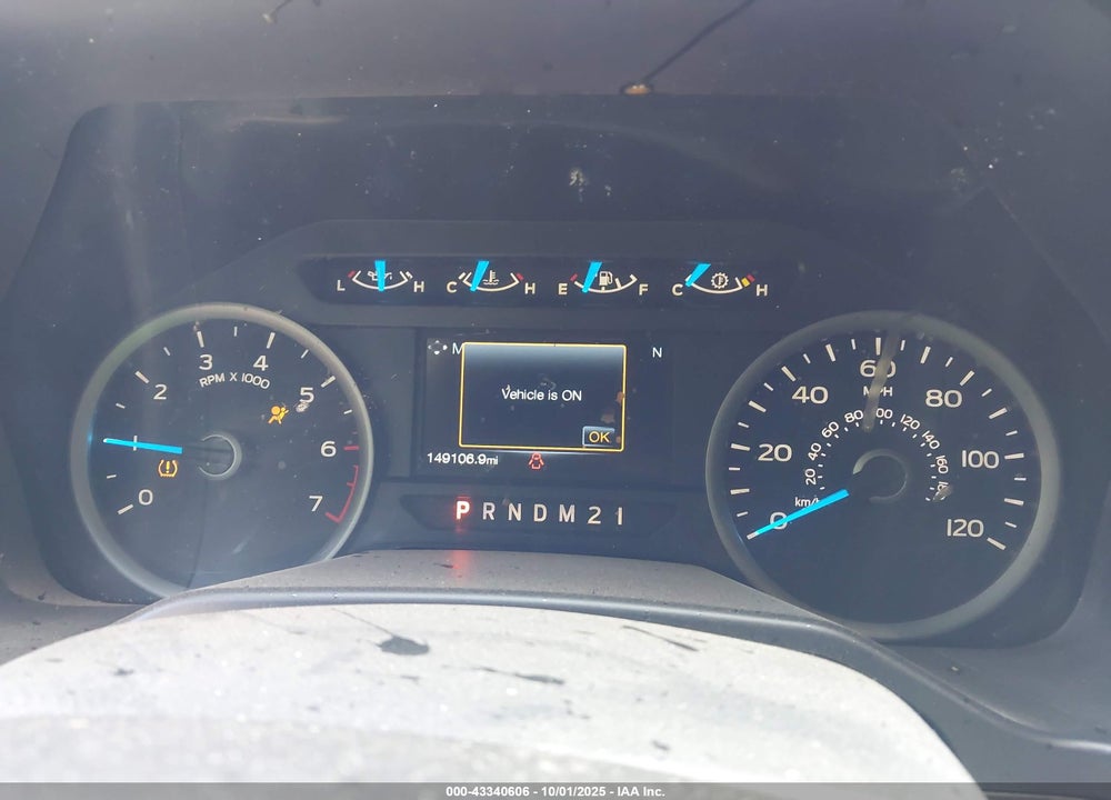 2017 FORD F-150 XLT VIN: 1FTEW1EF5HFA65121