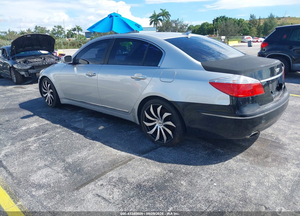 2009 HYUNDAI GENESIS VIN: KMHGC46FX9U042296