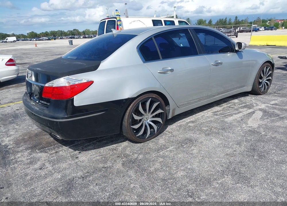 2009 HYUNDAI GENESIS VIN: KMHGC46FX9U042296
