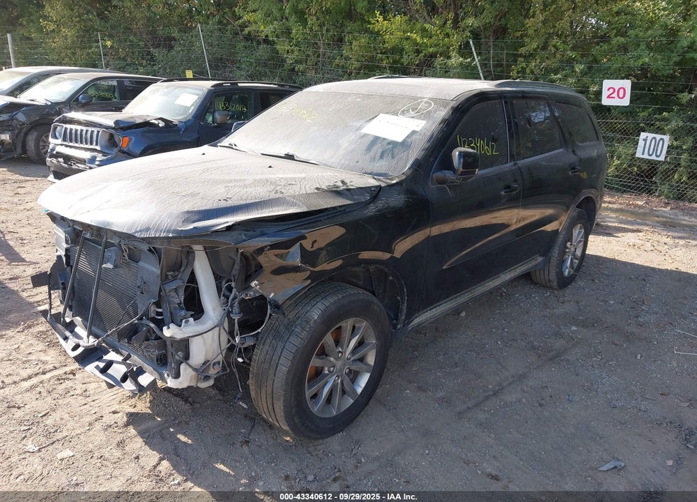 2018 DODGE DURANGO SXT AWD VIN: 1C4RDJAG1JC312681