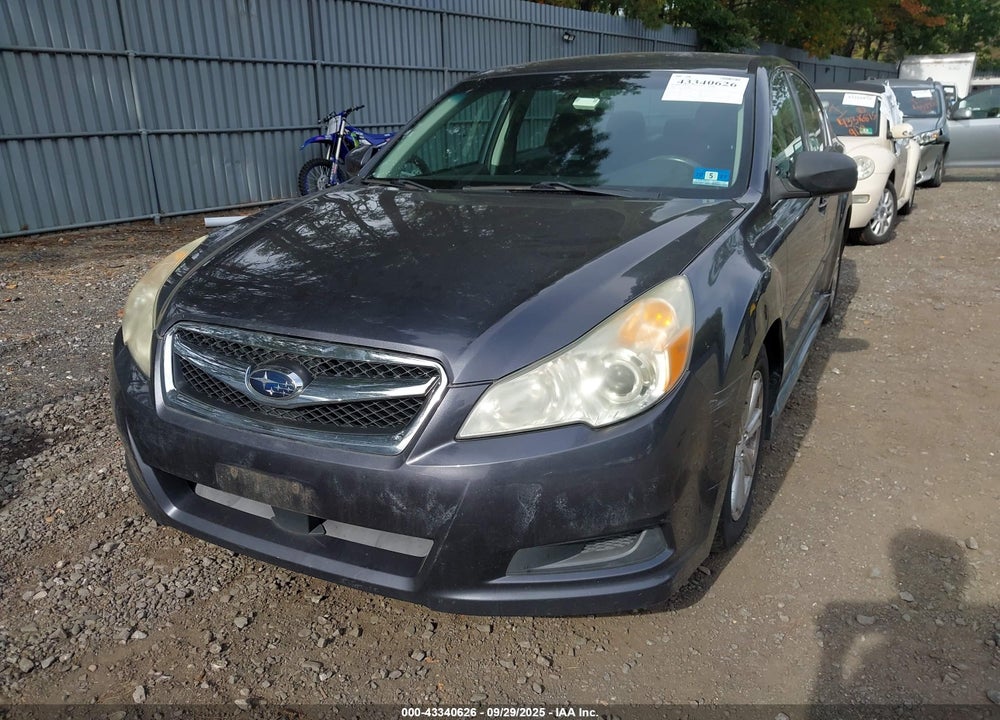 2012 SUBARU LEGACY VIN: 4S3BMBC63C3010405