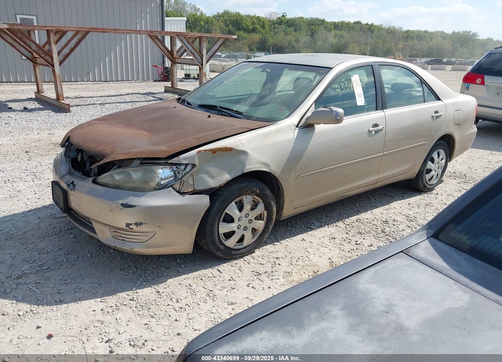 2005 TOYOTA CAMRY LE VIN: 4T1BE32K35U100261