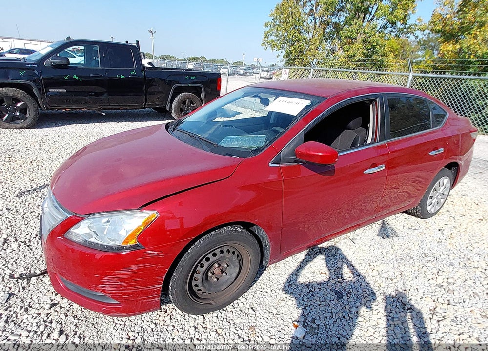 2014 NISSAN SENTRA VIN: 3N1AB7AP1EY248521