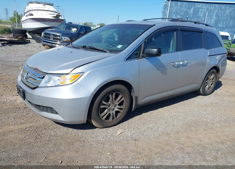 2011 HONDA ODYSSEY EX-L VIN: 5FNRL5H68BB037435