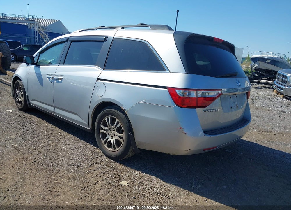 2011 HONDA ODYSSEY EX-L VIN: 5FNRL5H68BB037435