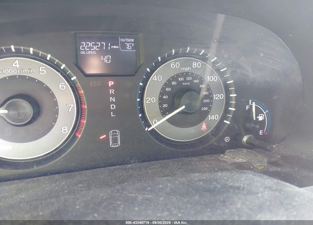 2011 HONDA ODYSSEY EX-L VIN: 5FNRL5H68BB037435