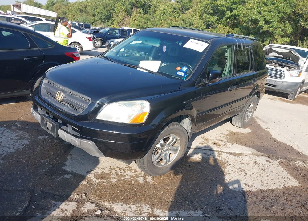 2003 HONDA PILOT EX-L VIN: 2HKYF18663H591412