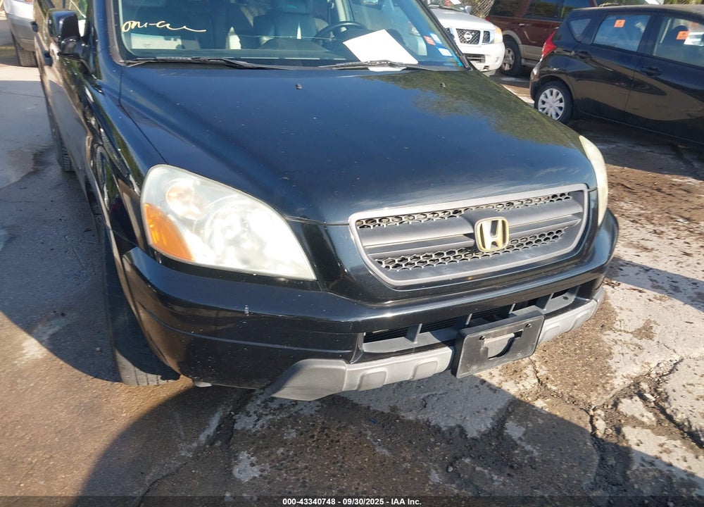 2003 HONDA PILOT EX-L VIN: 2HKYF18663H591412