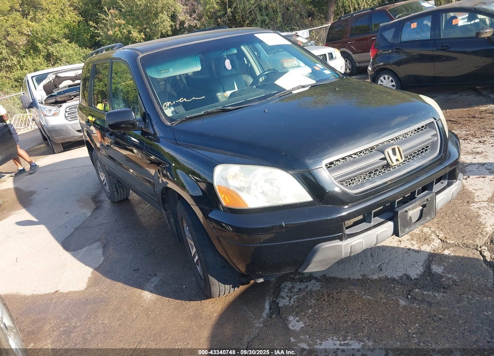 2003 HONDA PILOT EX-L VIN: 2HKYF18663H591412