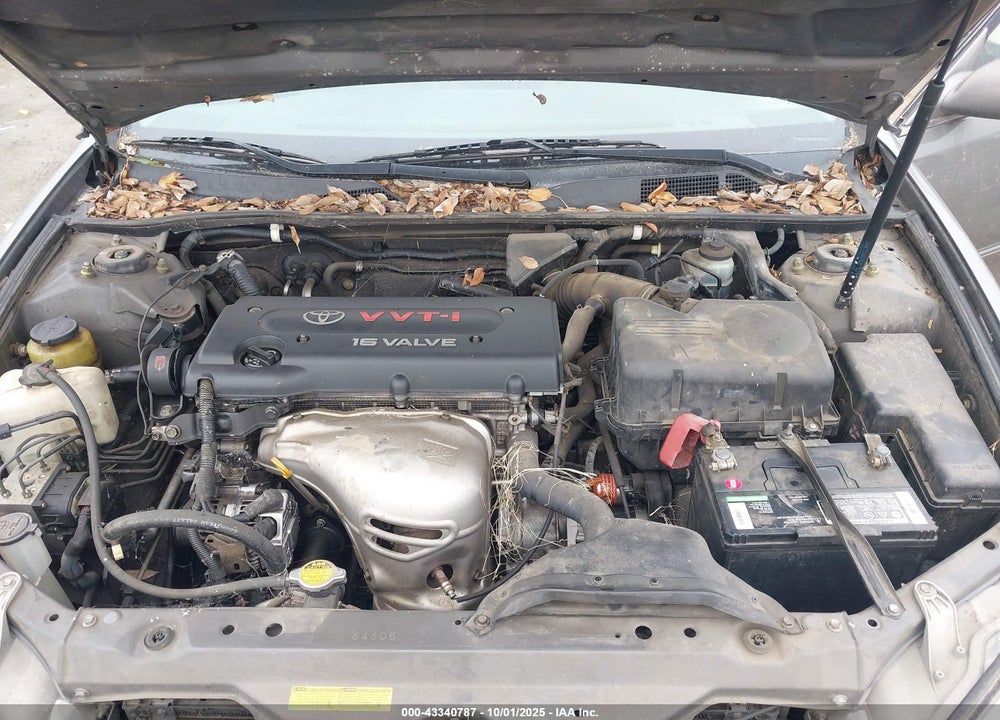 2002 TOYOTA CAMRY XLE VIN: 4T1BE30K72U611762