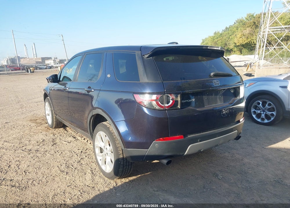 2015 LAND ROVER DISCOVERY SPORT HSE VIN: SALCR2BG8FH538814