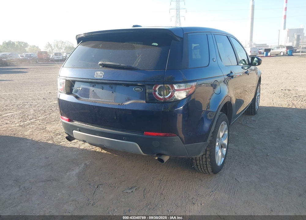 2015 LAND ROVER DISCOVERY SPORT HSE VIN: SALCR2BG8FH538814