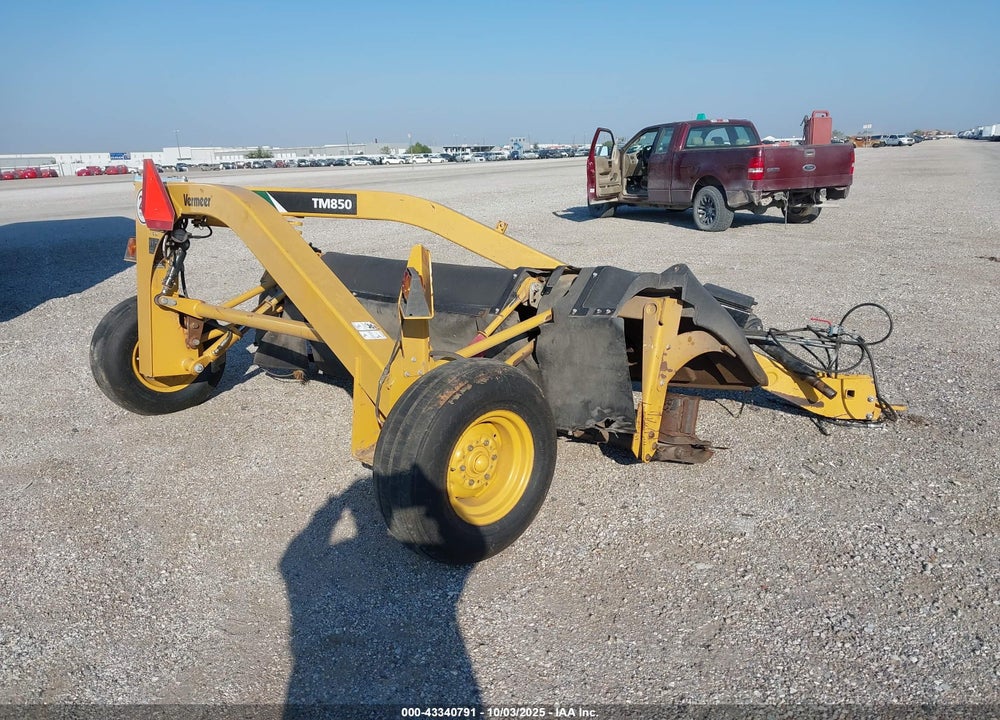 2021 VERMEER TM850S VIN: 1VRA131DVM1020092