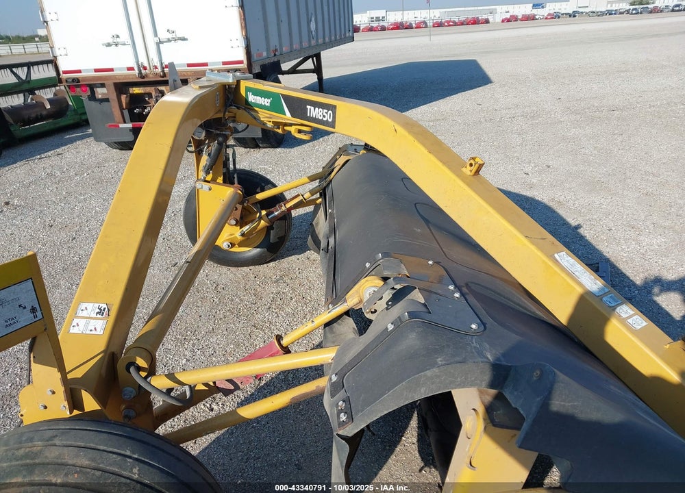 2021 VERMEER TM850S VIN: 1VRA131DVM1020092