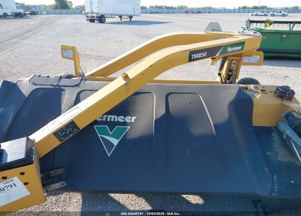 2021 VERMEER TM850S VIN: 1VRA131DVM1020092
