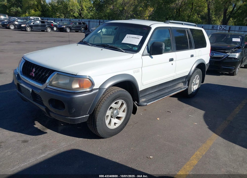 2001 MITSUBISHI MONTERO SPORT VIN: JA4MT31HX1P044170