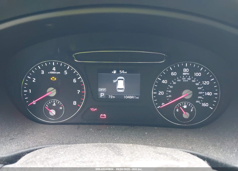 2020 KIA SORENTO 2.4L LX VIN: 5XYPGDA35LG655280