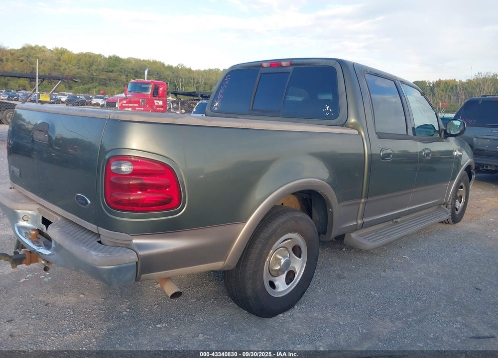2002 FORD F-150 LARIAT/XLT VIN: 1FTRW07LX2KA56458