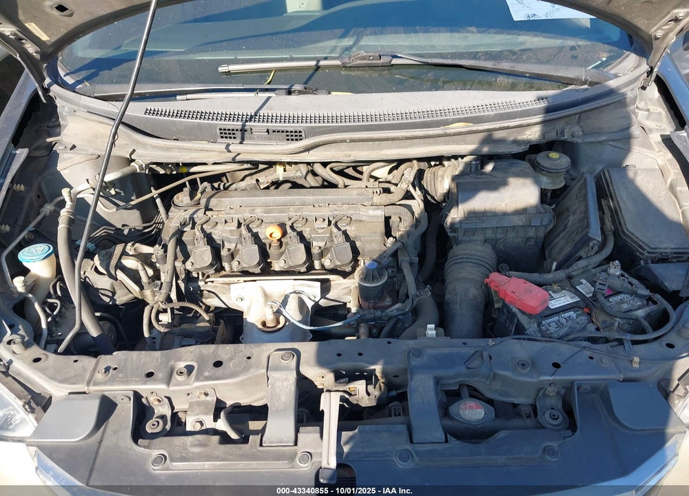 2012 HONDA CIVIC LX VIN: 19XFB2F5XCE302989