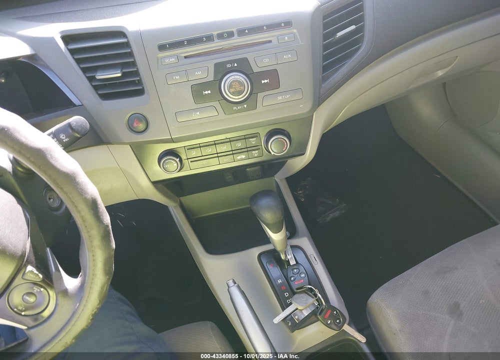 2012 HONDA CIVIC LX VIN: 19XFB2F5XCE302989